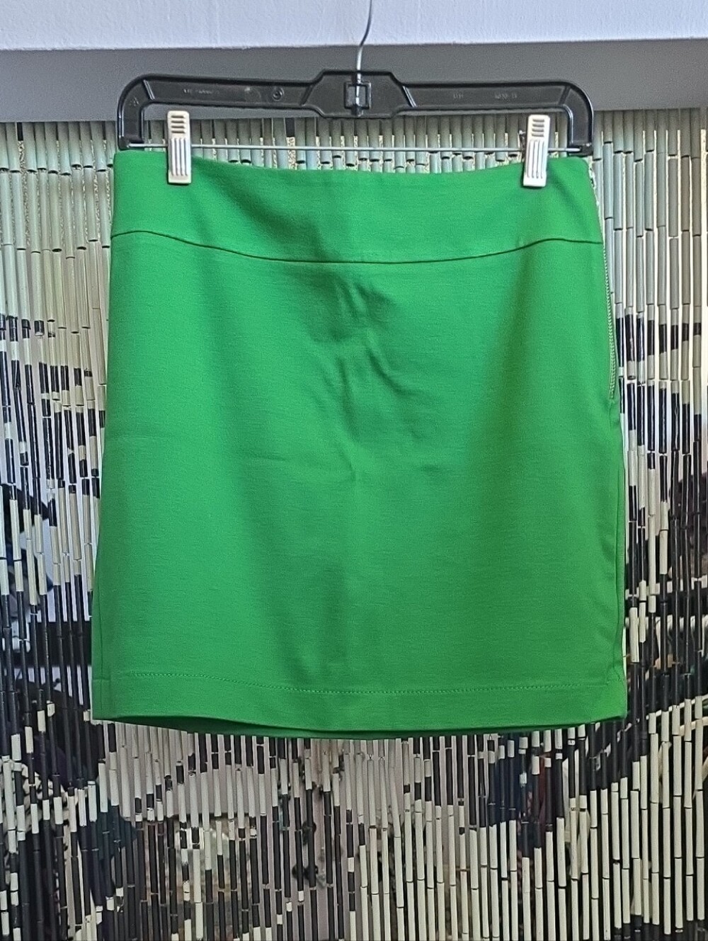 Banana Republic Kelly Green Ponte Mini Skirt Size 4P